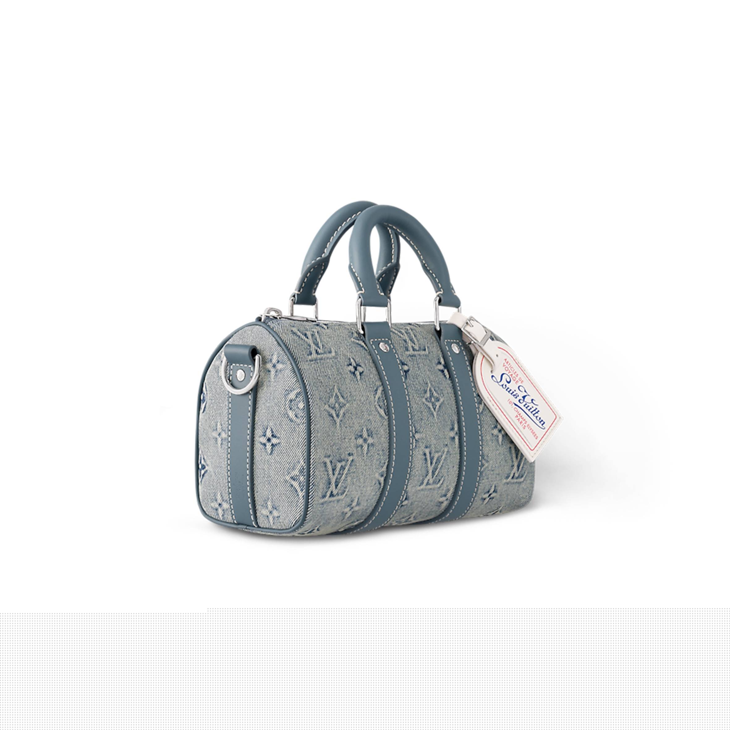 LOUIS VUITTON MASTER DENIM KEEPALL BANDOULIÈRE 25 M22762 (25*15*11cm)